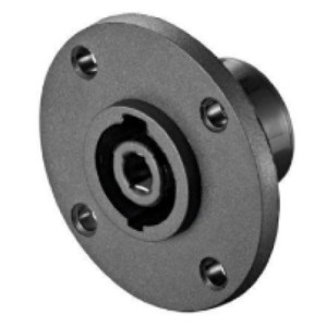 GBC 29.1931.05 - Στρογγυλό βύσμα Speakon panel θηλυκό 4-pin Αντάπτορς Onetrade